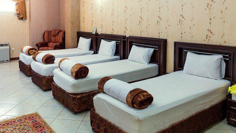 اتاق چهار تخته هتل ماهان اصفهان